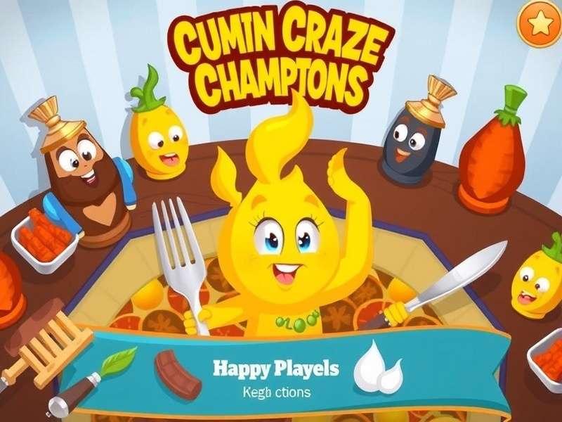 Cumin Craze Champions Cooking Interface